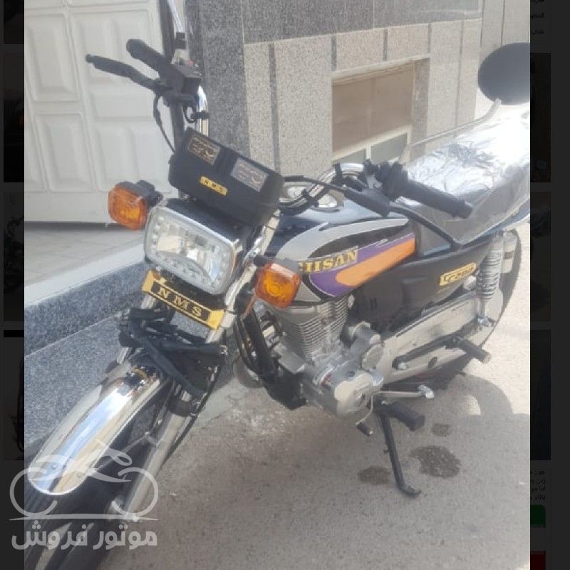فروش موتور سیکلت ۲۰۰ احسان مشکی