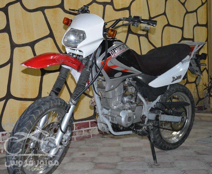 فروش موتور سیکلت دینو تریل GY 200 مدل 1386