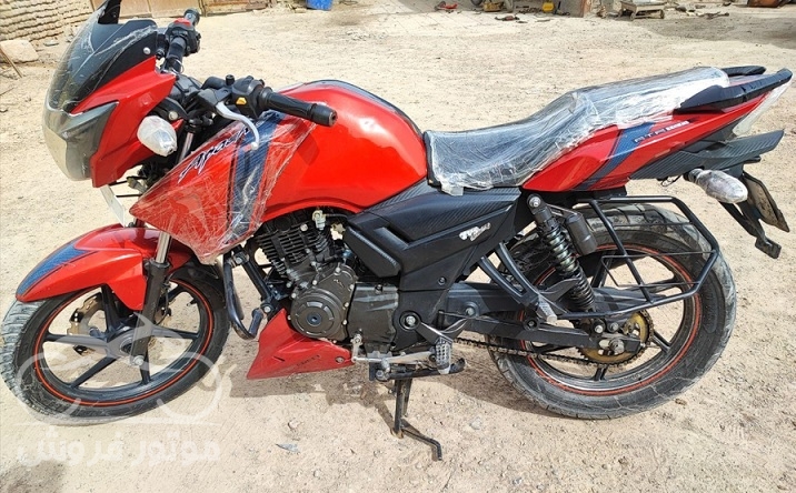 فروش موتور سیکلت آپاچی 160 مدل 1395 در مشهد