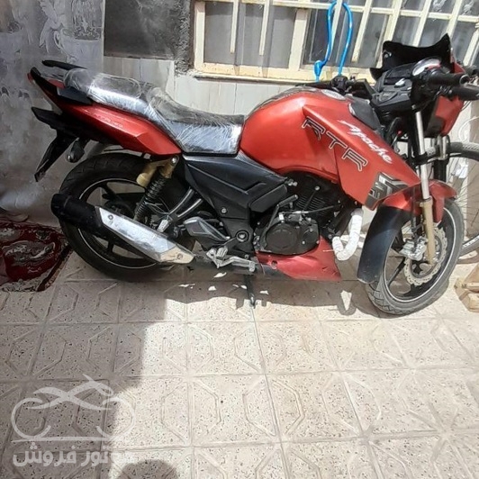 فروش موتور سیکلت آپاچی 180 مدل 1394 در مشهد