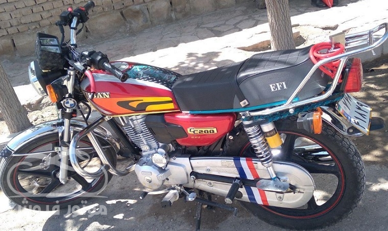 فروش موتور سیکلت احسان CG 200 مدل 1400