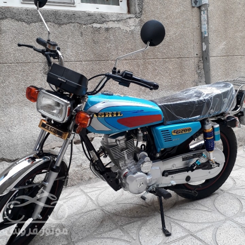 فروش موتور سیکلت ۲۰۰ آشیل مدل ۱۴۰۰