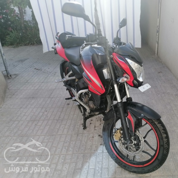 فروش موتور سیکلت پالس ns150 مدل 1395 در اصفهان