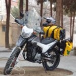فروش موتور سیکلت جهان همتا مدل 1400 با تمام لوازم سفری در خراسان شمالی