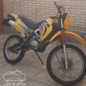 فروش موتور سیکلت تندر شهاب تریل مزایده مدل 1382 در شهرکرد