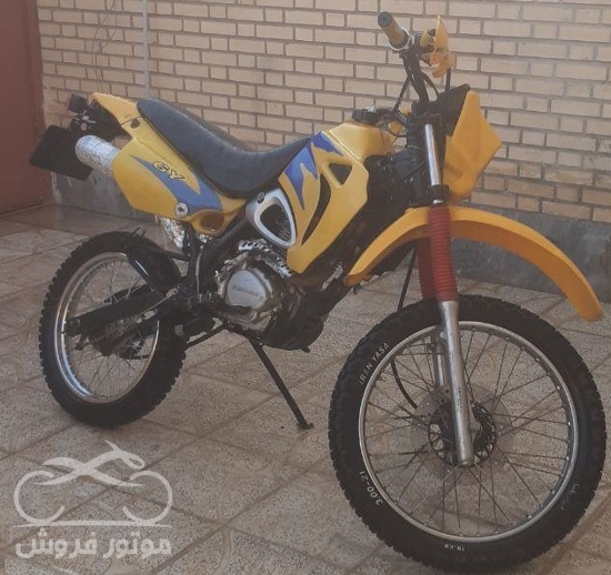 فروش موتور سیکلت تندر شهاب تریل مزایده مدل 1382 در شهرکرد