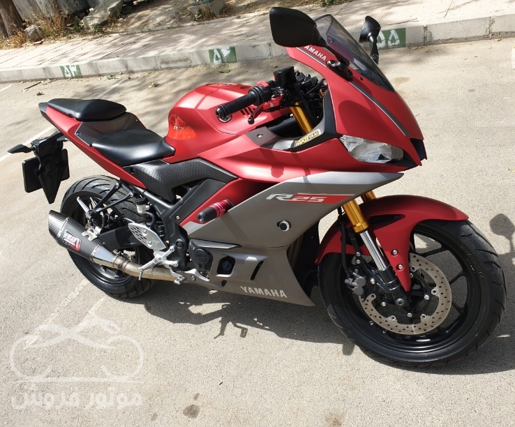 فروش موتور سیکلت یاماها R25 مدل 1399