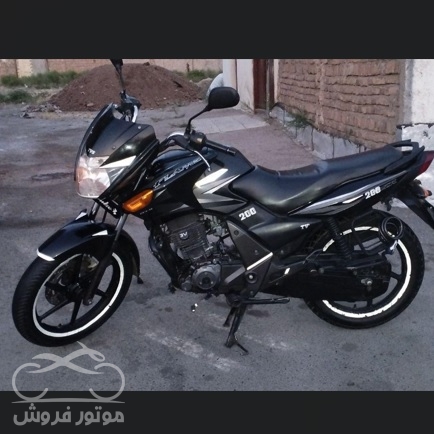 فروش موتور سیکلت تی وی اس فلامی مدل 1390 در تبریز