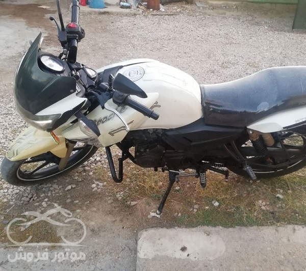 فروش موتور سیکلت آپاچی 180 مدل 1394 در بندرعباس