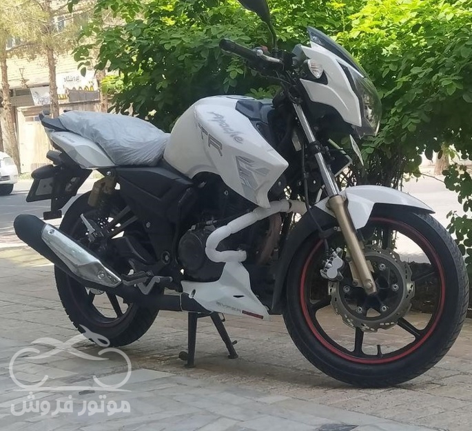 فروش موتور سیکلت آپاچی 180 مدل 1393 در بیرجند