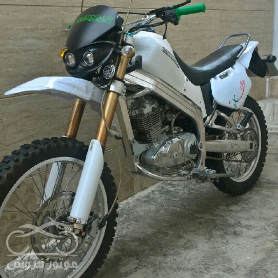 فروش موتور سیکلت تریل مزایده سپاه مدل 1392