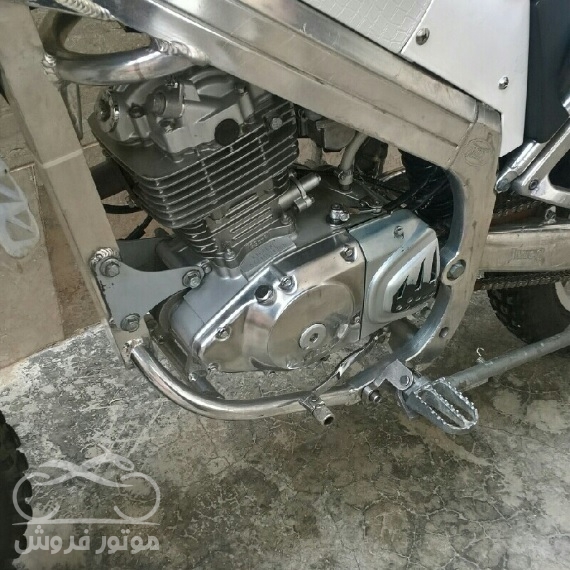 فروش موتور سیکلت تریل مزایده سپاه مدل 1392