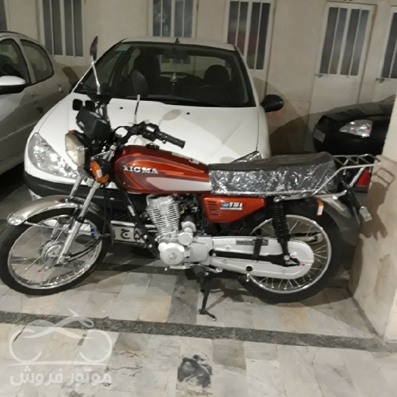 فروش موتور سیکلت زیگما 150 مدل 98