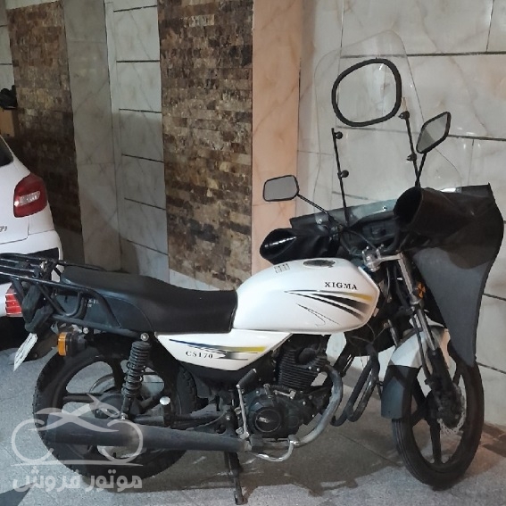 فروش موتور سیکلت زیگما 170 هندا مدل 98