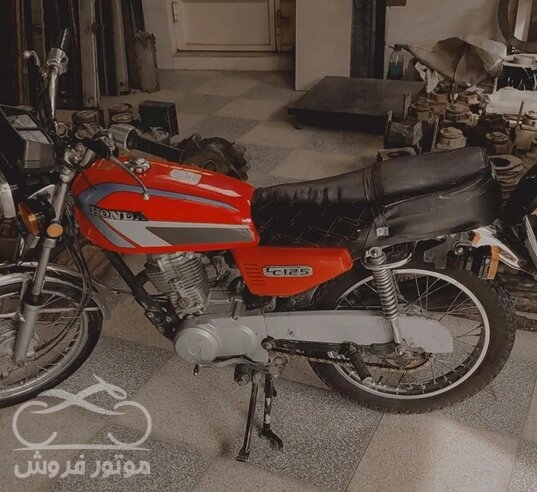 فروش موتور سیکلت هوندا 125CG مدل 82