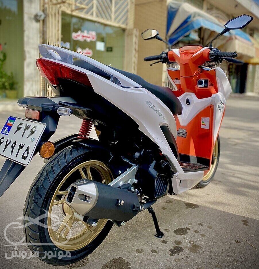 فروش موتور سیکلت طرح کلیک در اصفهان