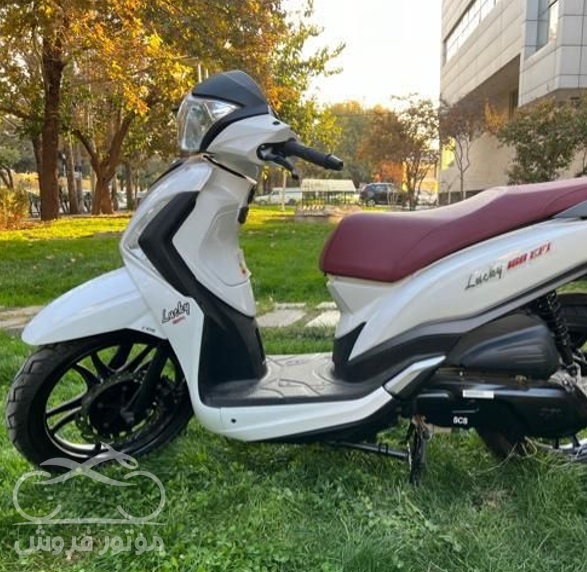فروش موتور سیکلت اس وای ام لاکی 180 مدل 1402 در مشهد