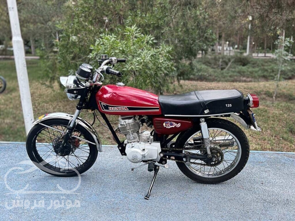 فروش موتور سیکلت هوندا 125 مدل 88