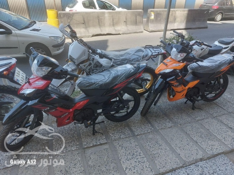 فروش موتور سیکلت TVS راکز 125 در تهران