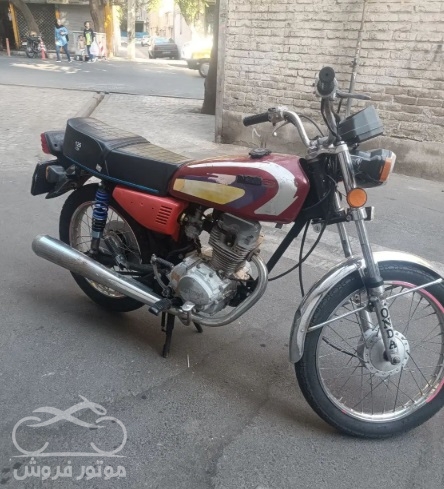 فروش موتور سیکلت هوندا CG 125 تندر شهاب در تهران