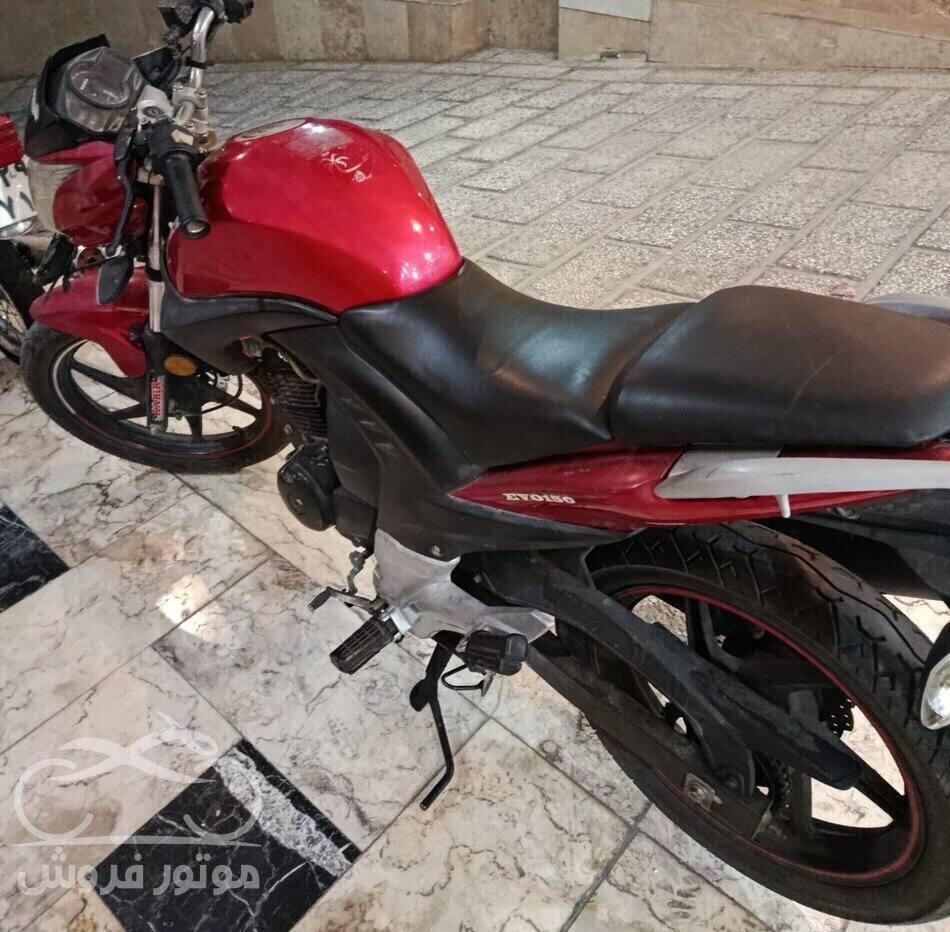 فروش موتور سیکلت کبیر150evoمدل 95
