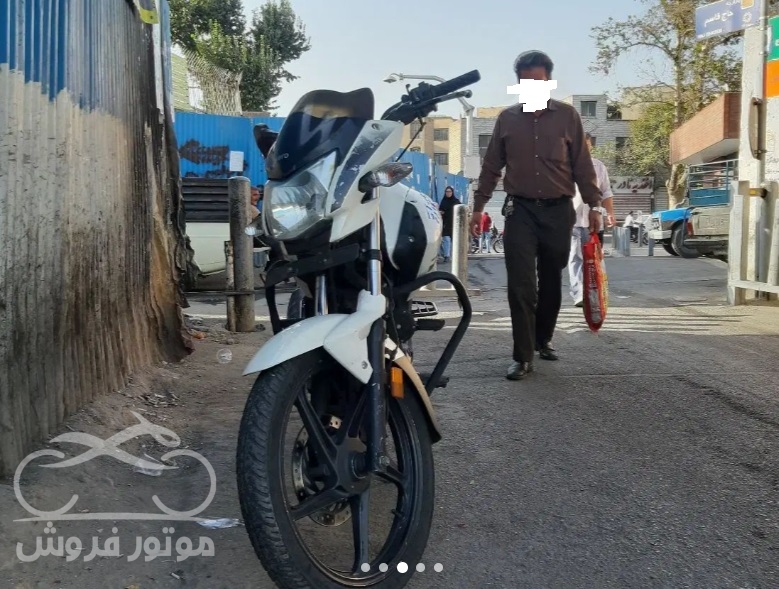 فروش موتور سیکلت هیرو هانک 150 در تهران