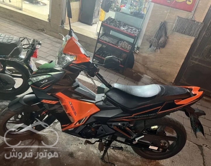 فروش موتور سیکلت اس وای ام لاکی BX 185 در تهران