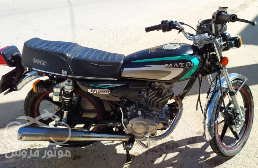 فروش موتور سیکلت متین خودرو CG 200 در زنجان