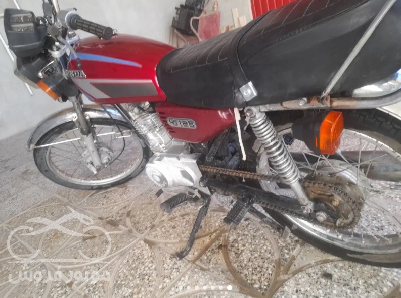 فروش موتور سیکلت هوندا CG 125 در مرکزی