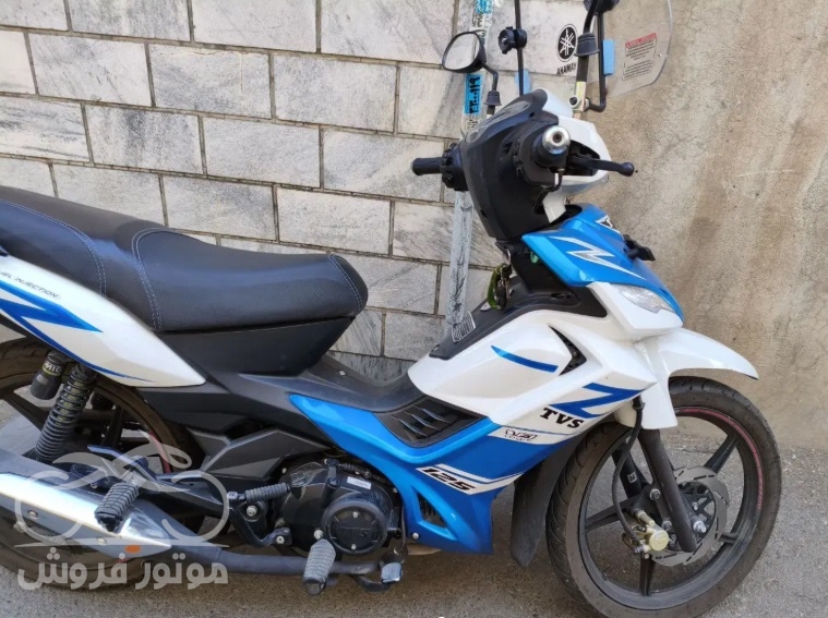 فروش موتور سیکلت تی وی اس راکز 125 در تهران