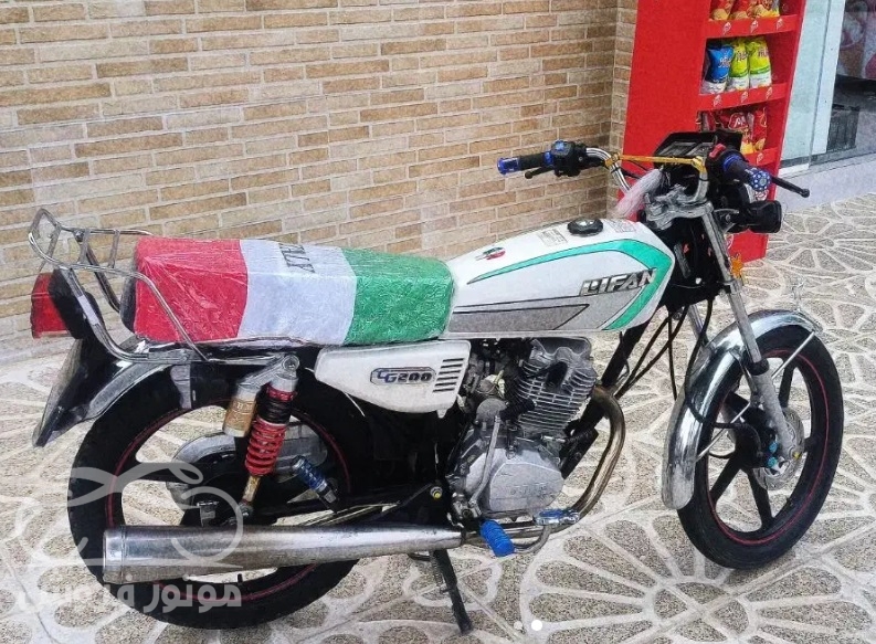 فروش موتور سیکلت لیفان CG 200 در لرستان