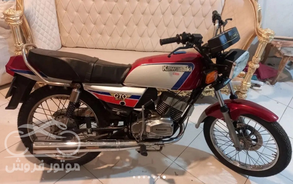 فروش موتور سیکلت کاوازاکی GTO 125 در اردبیل