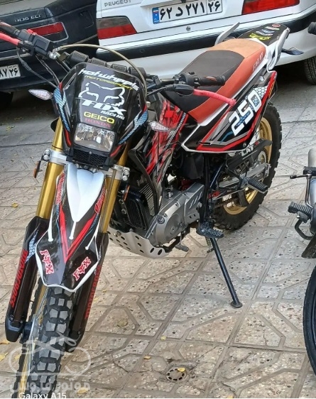 فروش موتور سیکلت روان طرح تریل 200 در خراسان شمالی