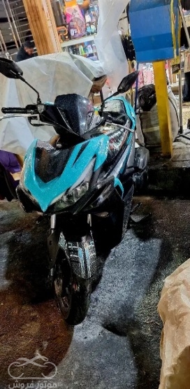 فروش موتور سیکلت کبیر طرح ایروکس 155 در تهران