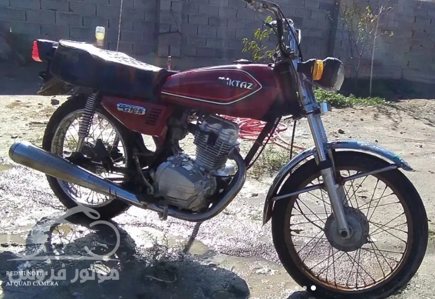فروش موتور سیکلت تک تاز 125 در گلستان
