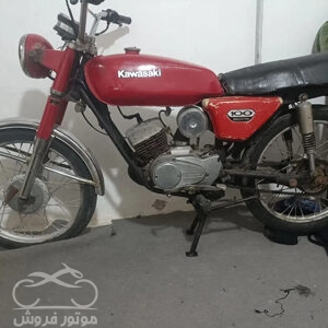فروش موتور سیکلت کاوازاکی 100 ساده در تبریز