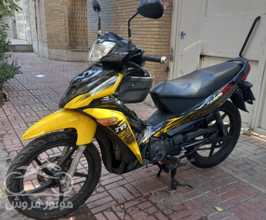 فروش موتور سیکلت تی وی اس 125 مدل 95