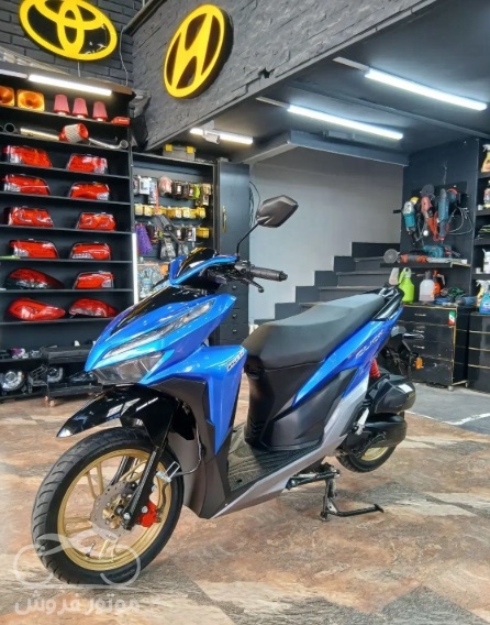 فروش موتور سیکلت ثاقب خودرو های کلیک 150 در گلستان