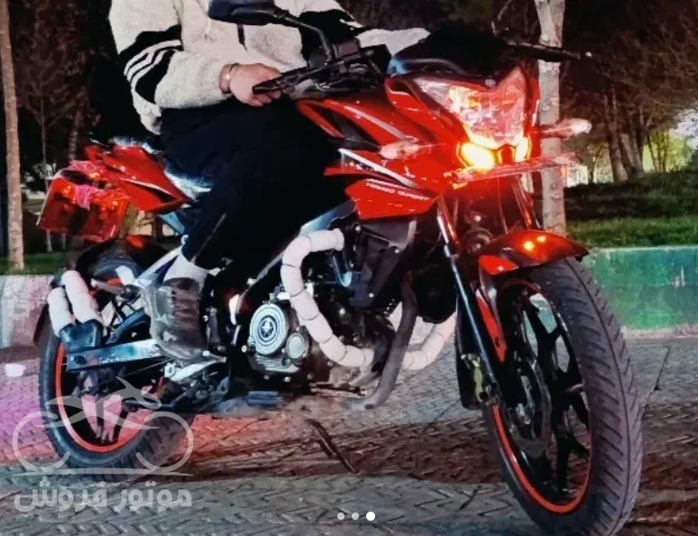 فروش موتور سیکلت باجاج پالس NS 150 در زنجان
