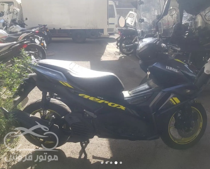 فروش موتور سیکلت یاماها آیروکس 155 در تهران