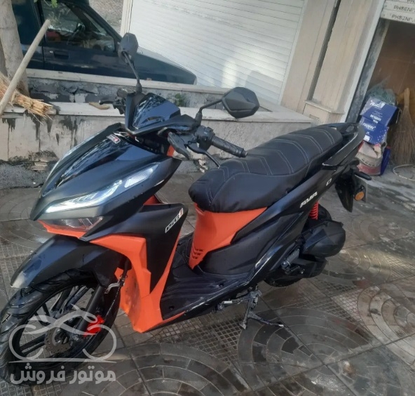 فروش موتور سیکلت طرح کلیک 150 ایران دوچرخ در کرمانشاه