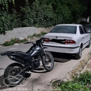 فروش موتور سیکلت ایران دوچرخ آر تی 200 در مازندران