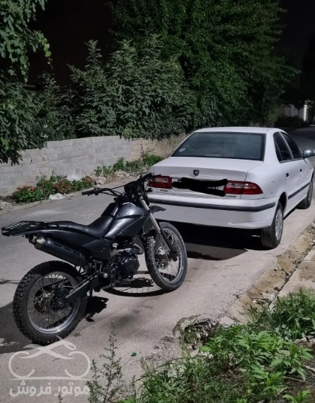 فروش موتور سیکلت ایران دوچرخ آر تی 200 در مازندران