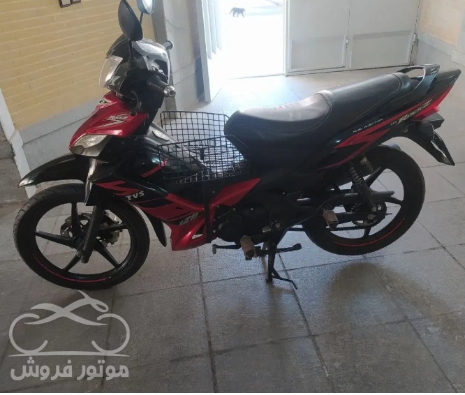 فروش موتور سیکلت تی وی اس راکز 125 در اصفهان