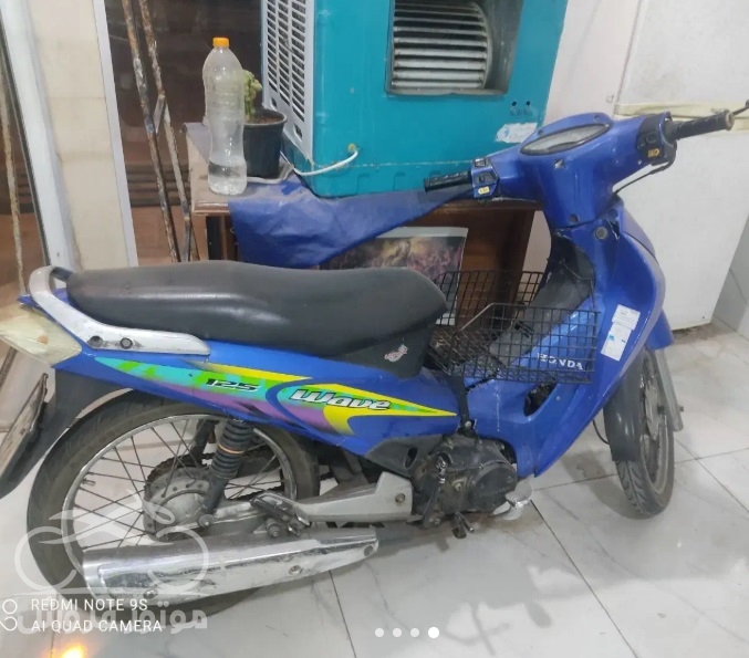 فروش موتور سیکلت هوندا ویو 125 در قزوین