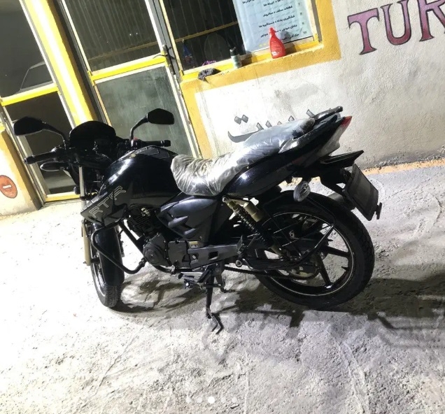 فروش موتور سیکلت تی وی اس آپاچی 180 در ایلام