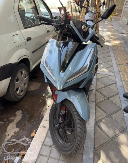 فروش موتور سیکلت ایران دوچرخ آوا کلیک 150 در قزوین