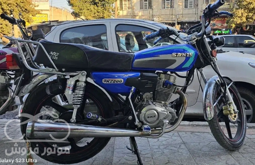 فروش موتور سیکلت ساوین 200 در کرمانشاه