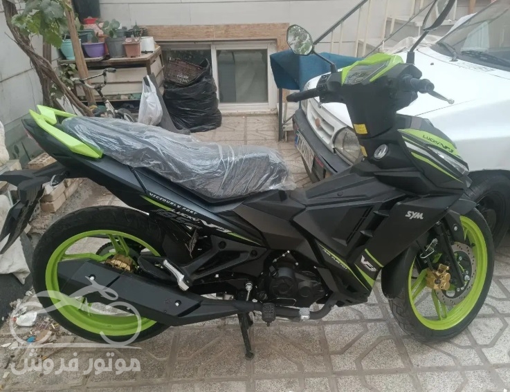 فروش موتور سیکلت اس وای ام لاکی BX 185 در خراسان رضوی