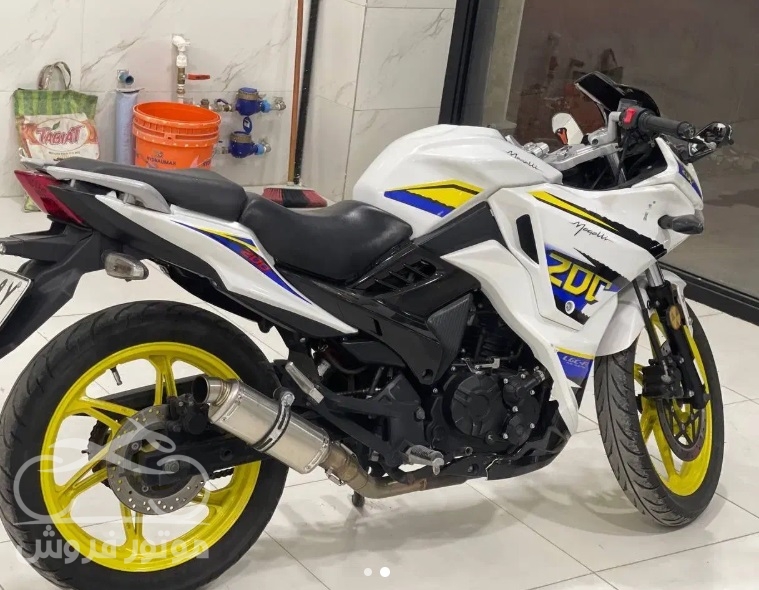 فروش موتور سیکلت مگلی 200 در گلستان